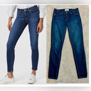 Paige Blue Wash Verdugo Ultra Skinny denim jeans Sz 25